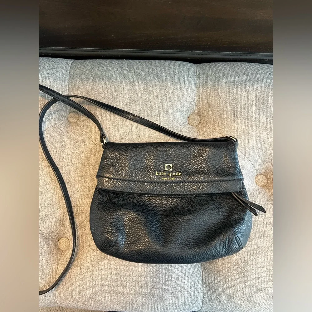 Kate Spade Black Cross Body Purse - Picture 1 of 12